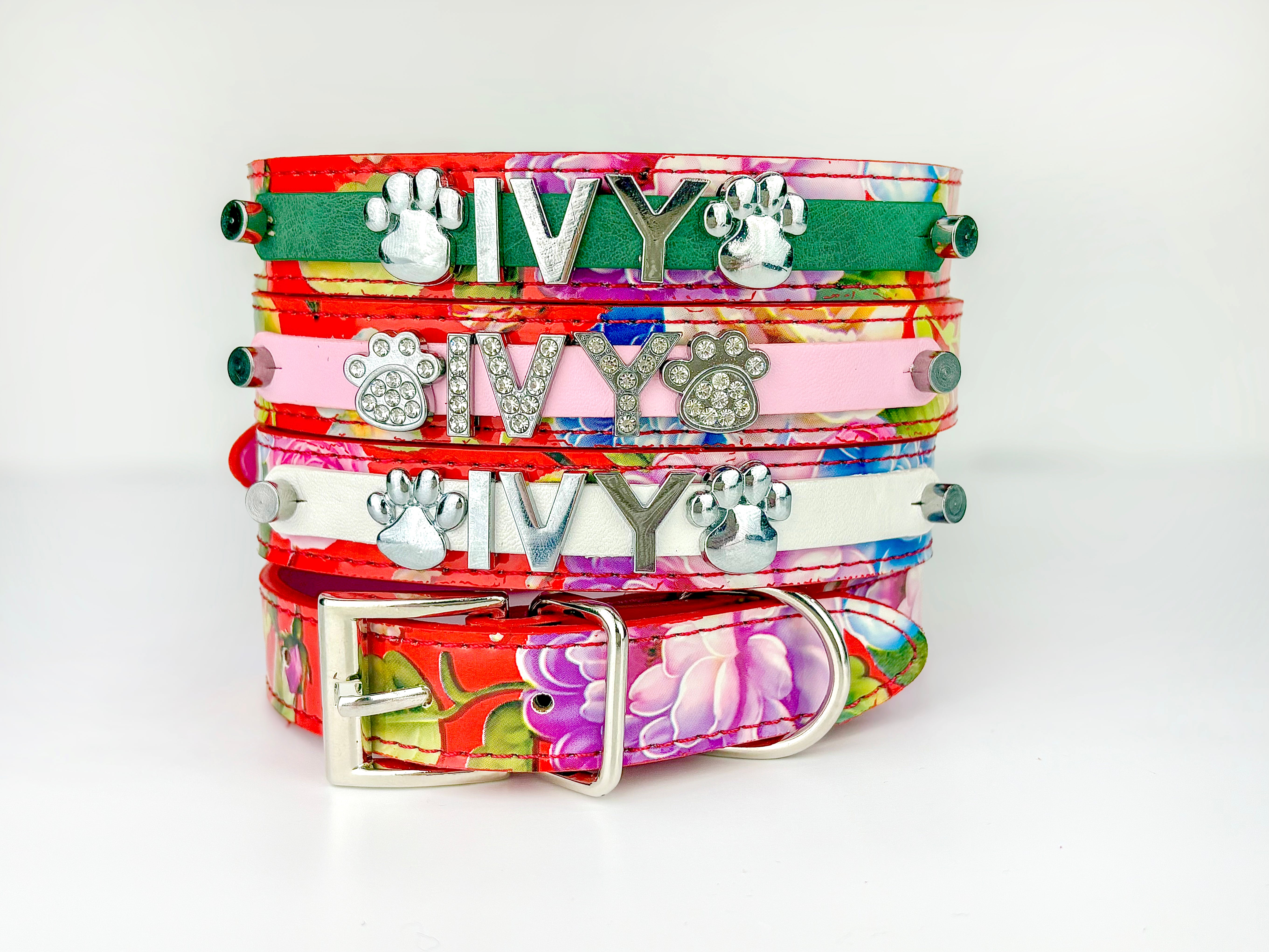 Collar | 2 Tone Retro Floral